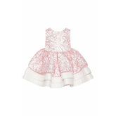 Stella Embroidered Dress - Pink